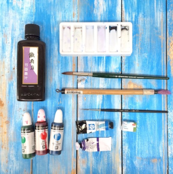 [KalachevaSchool] Акварельный курс «Фантазийные цв_0.jpg